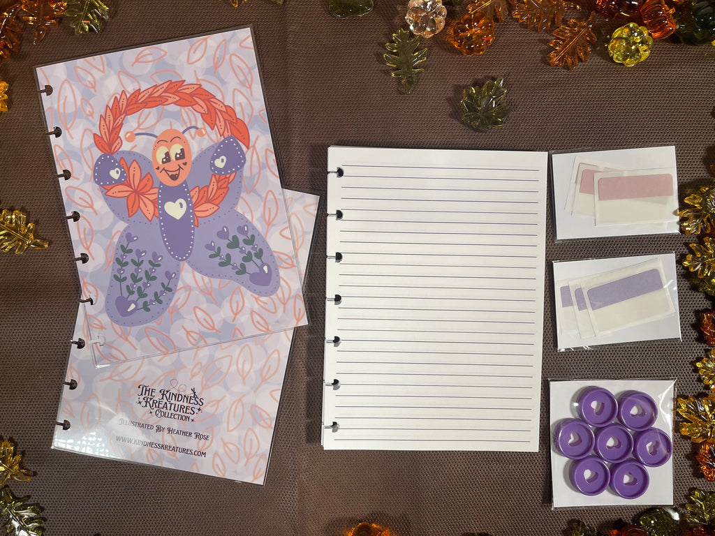 Kindness Kreatures Fall Journal – Purple Moth Edition