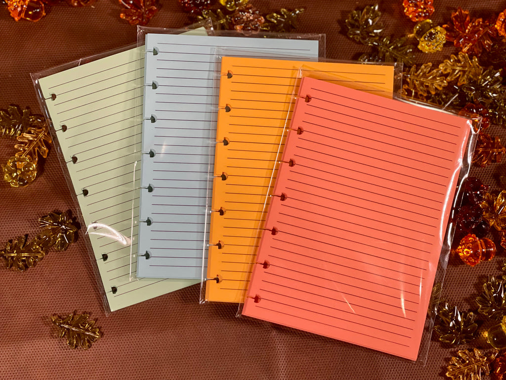 Kindness Kreatures Journal Refill – Fall Color Lined Paper Packs
