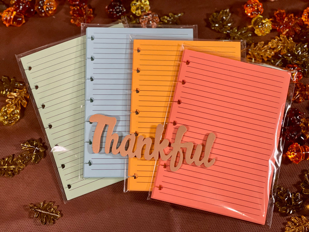 Kindness Kreatures Journal Refill – Fall Color Lined Paper Packs