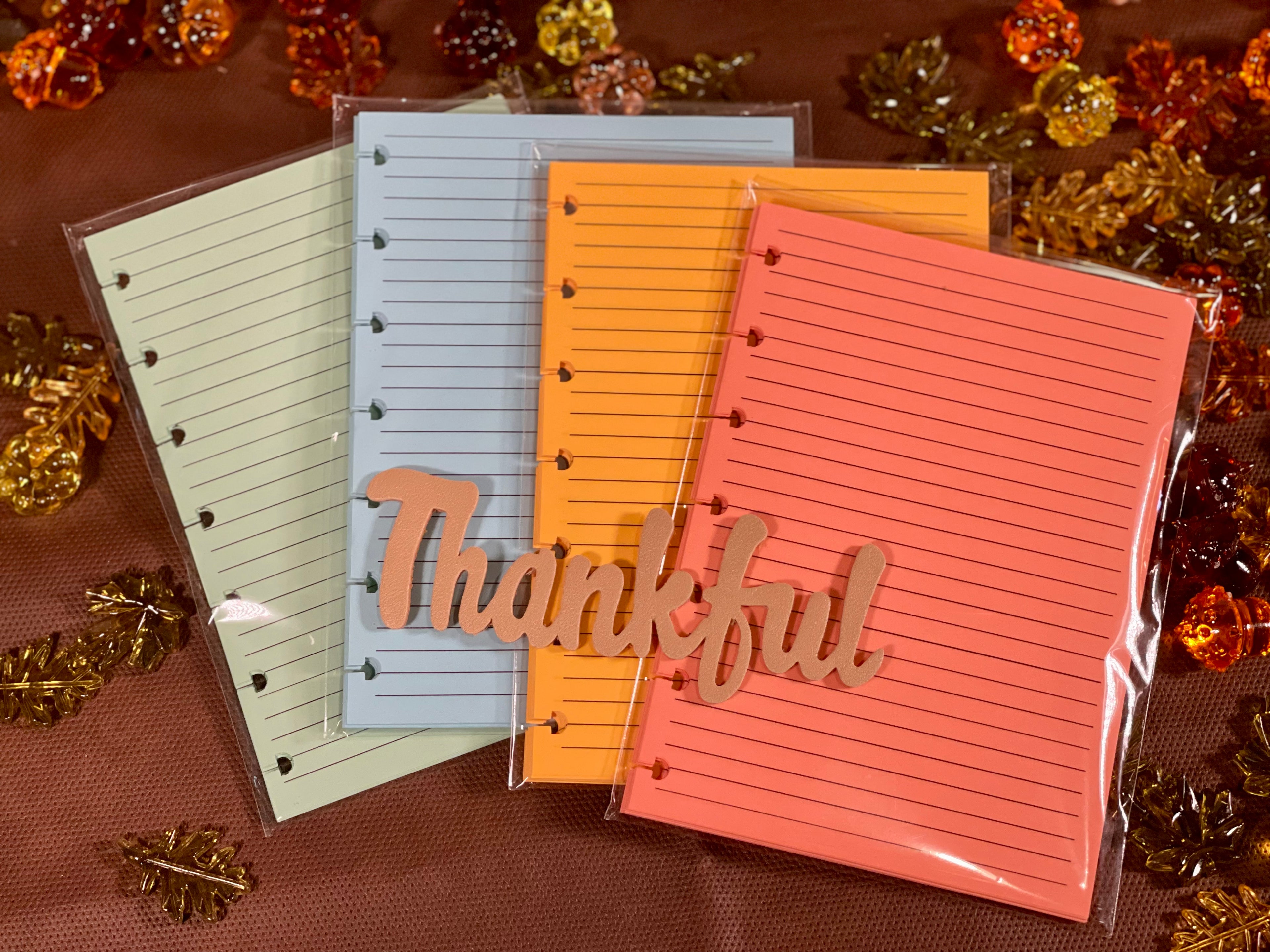 Kindness Kreatures Journal Refill – Fall Color Lined Paper Packs
