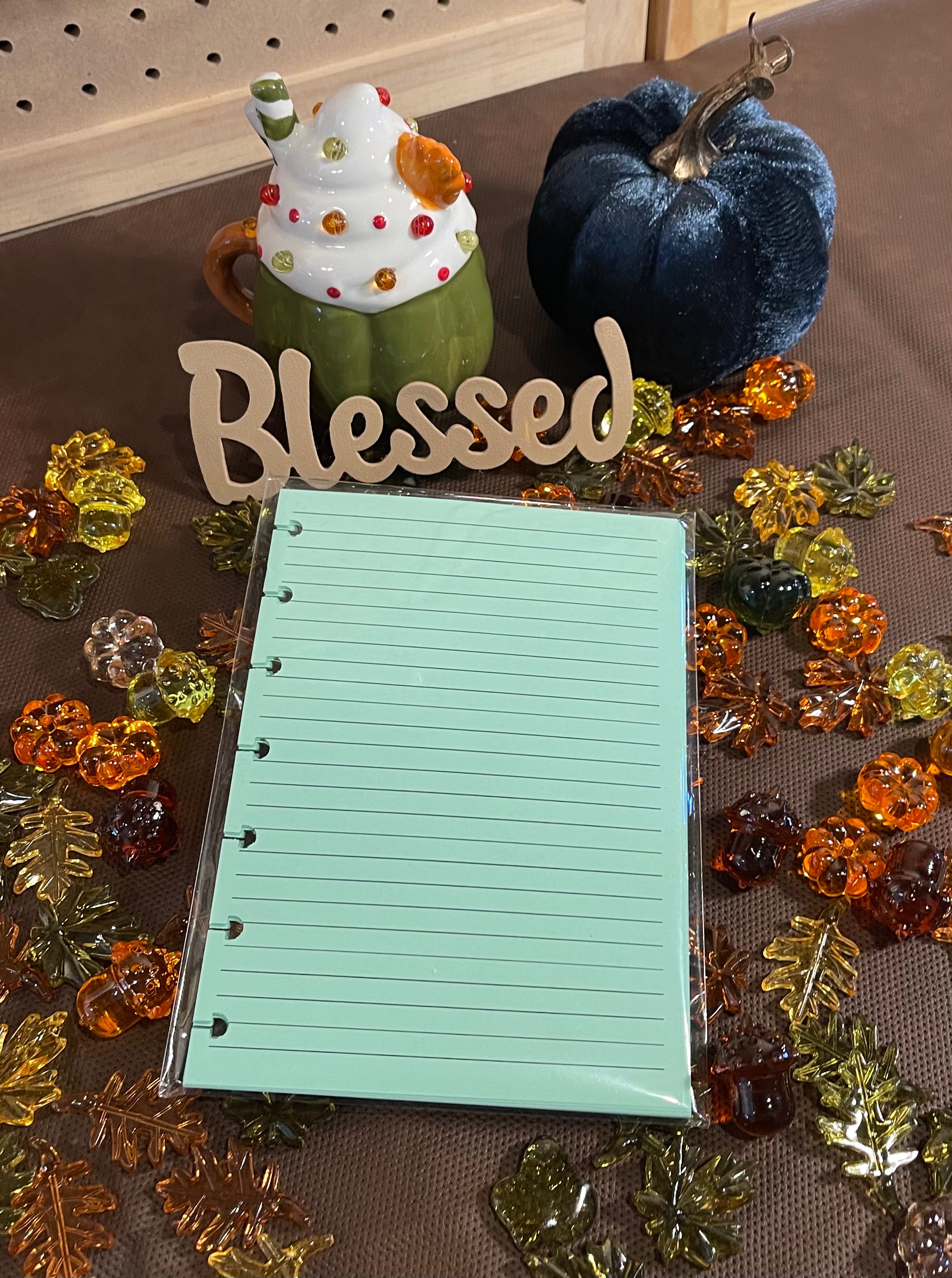 Kindness Kreatures Journal Refill – Fall Color Lined Paper Packs