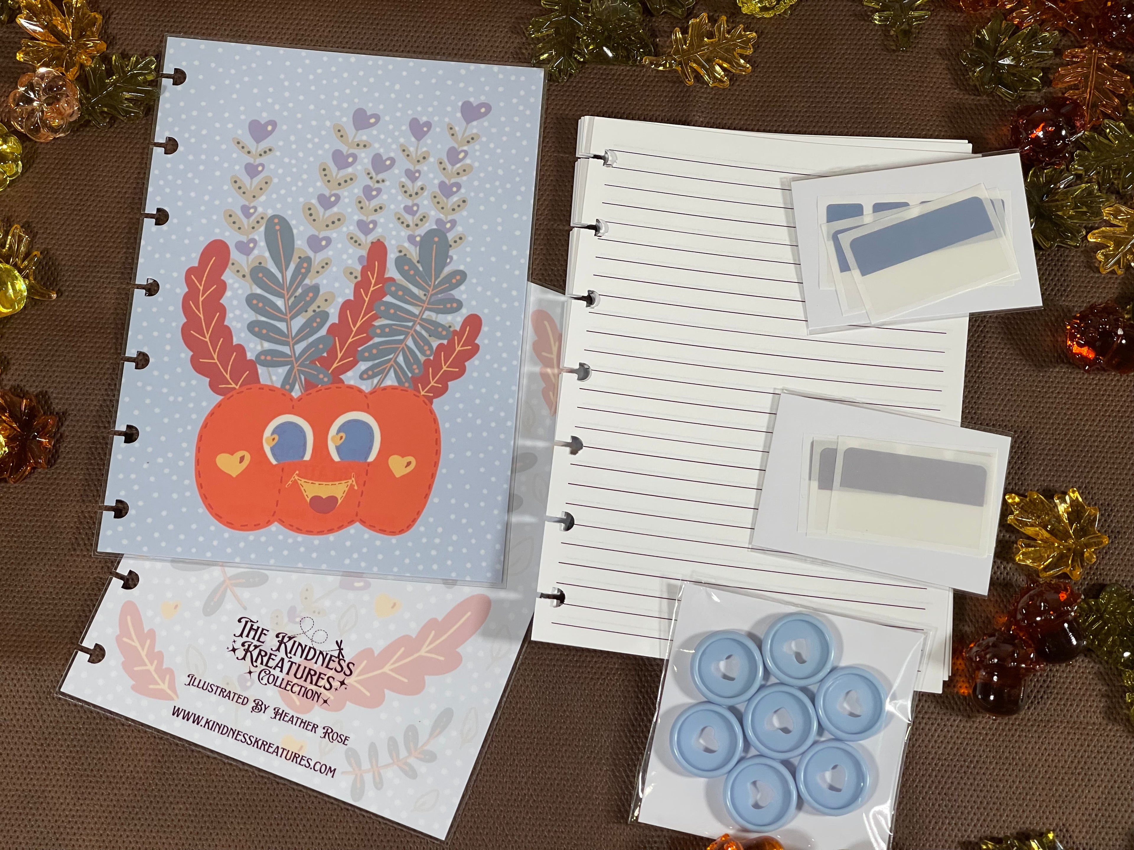 Kindness Kreatures Fall Journal – Pumpkin Blossom Edition