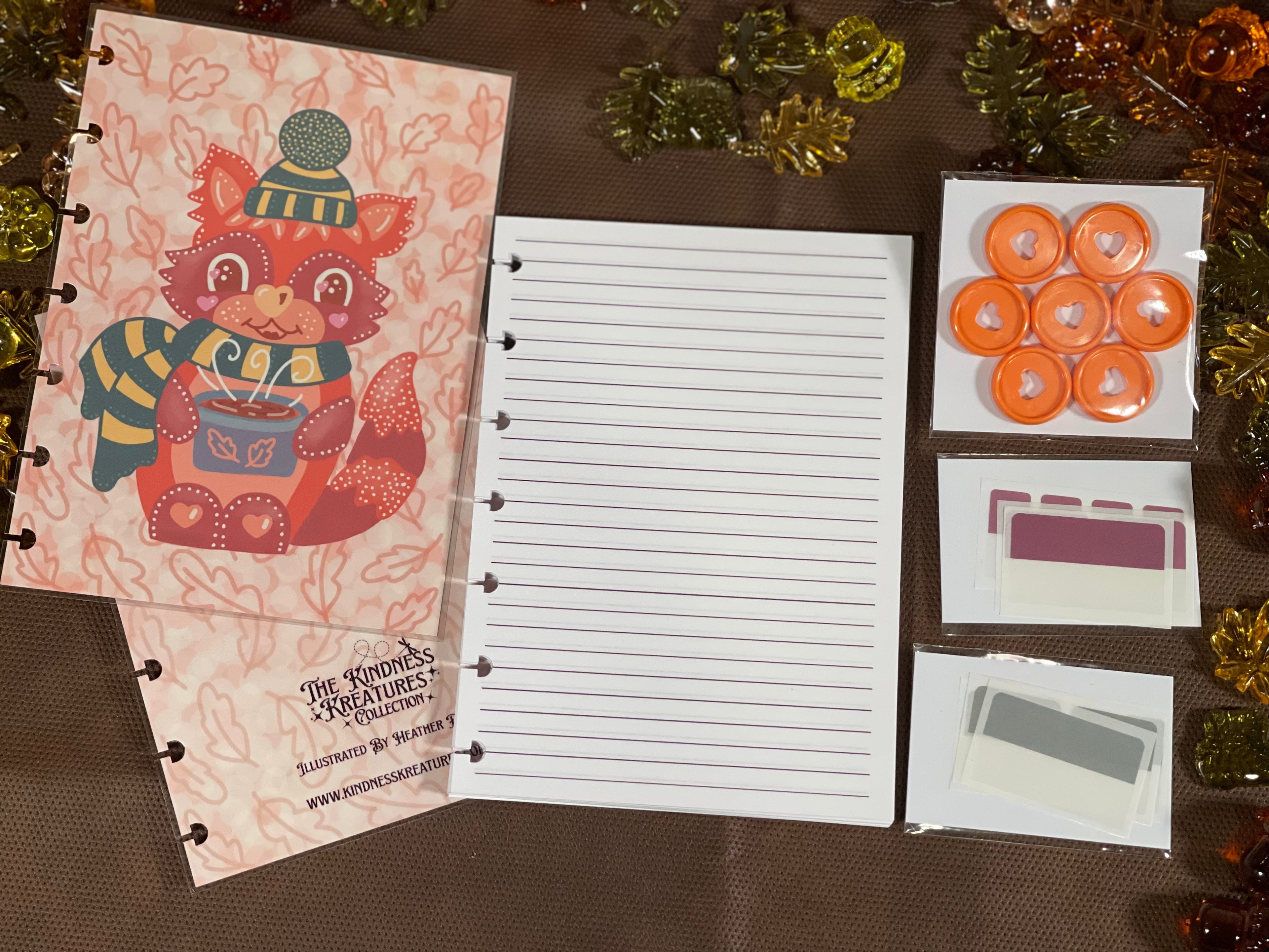 Kindness Kreatures Fall Journal – Orange Fox Edition